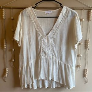 White Button Top (3/$15)